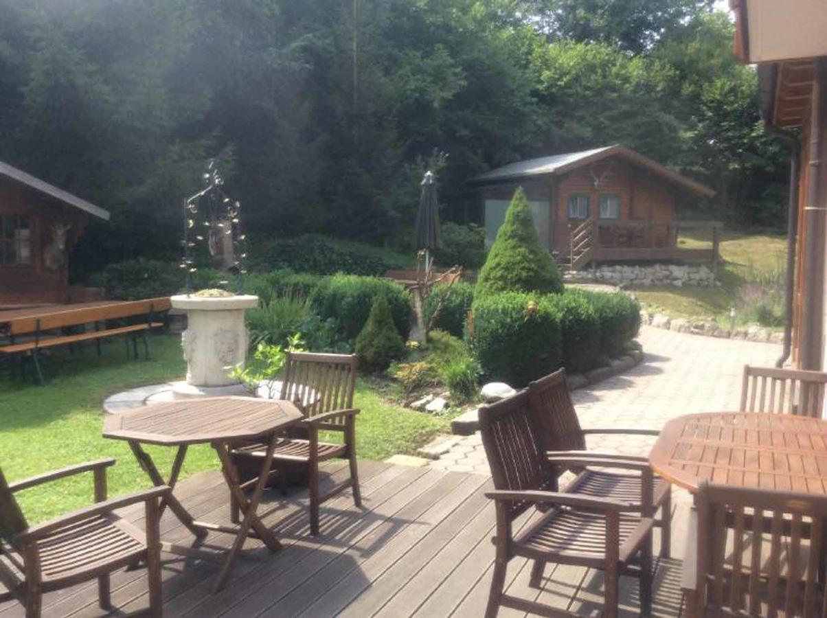 Pension Haus Am Heubach バート・シュタッフェルシュタイン エクステリア 写真